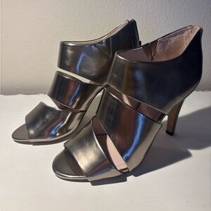 Elegant Silver Women's Heels